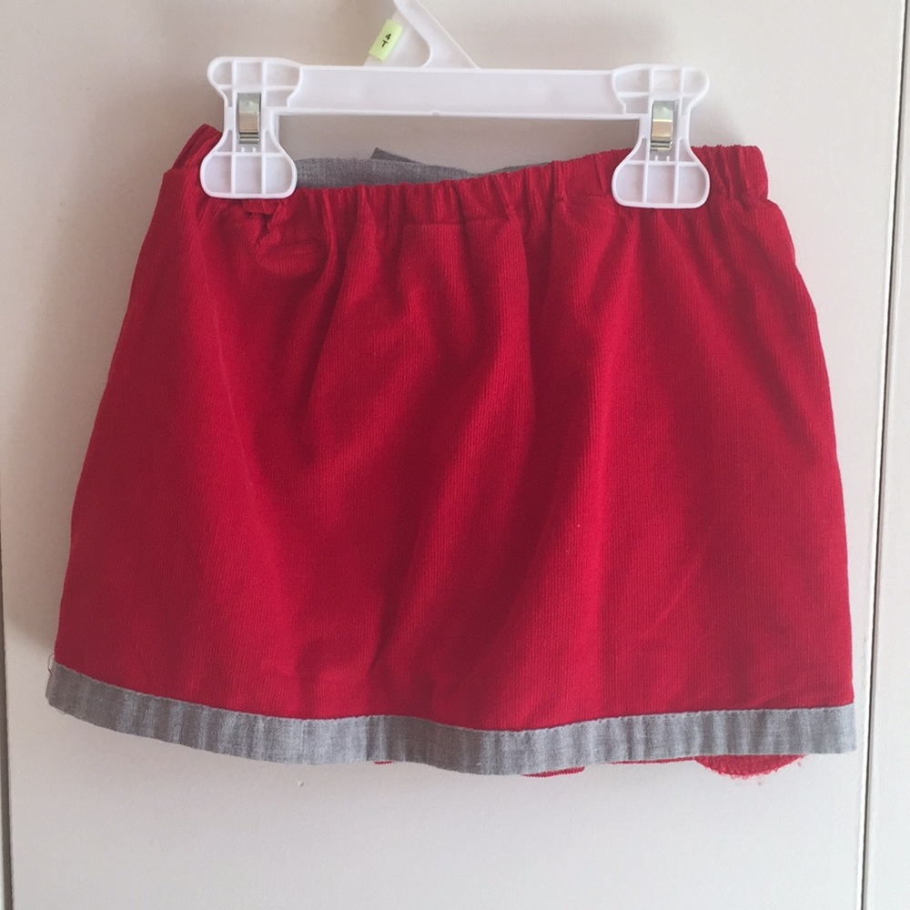 kAyce Hughes red corduroy skirt - Picture 3 of 5